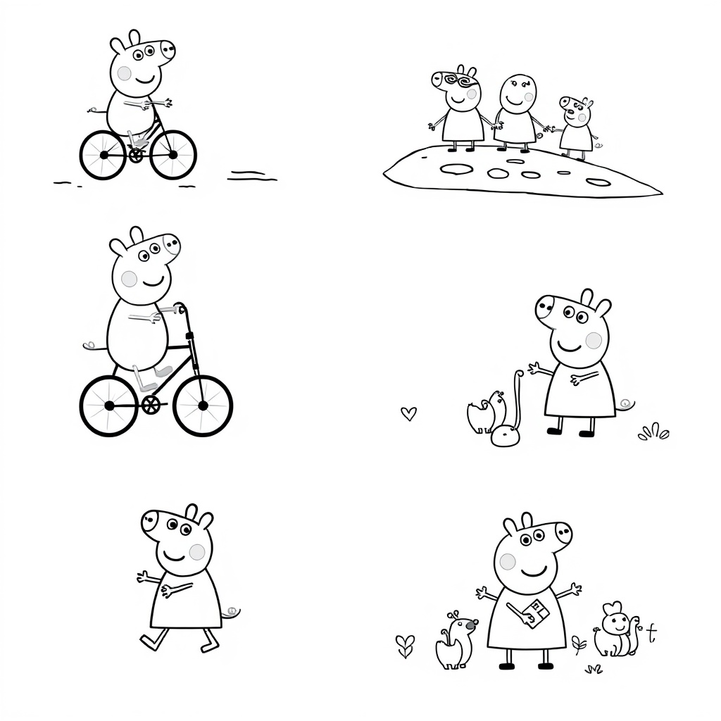 Peppa Pig Coloring Book