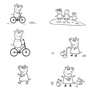 Peppa Pig Coloring Book