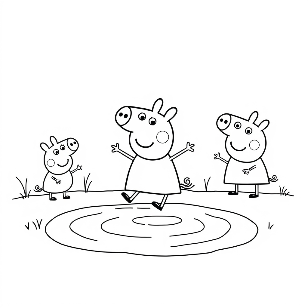 Kolorowanka z Peppą