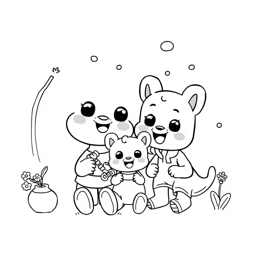 Bluey: Zabawy w Kolorze