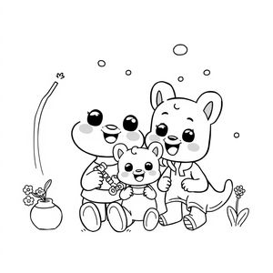 Bluey: Zabawy w Kolorze