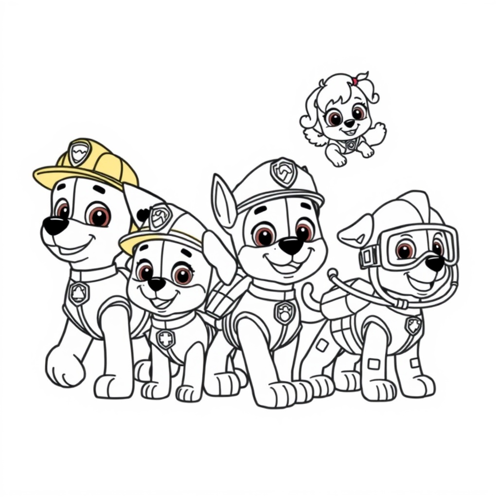 PAW Patrol Coloring Book
