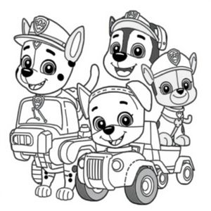 Coloring Book: PAW Patrol
