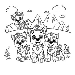 PAW Patrol Coloring Book