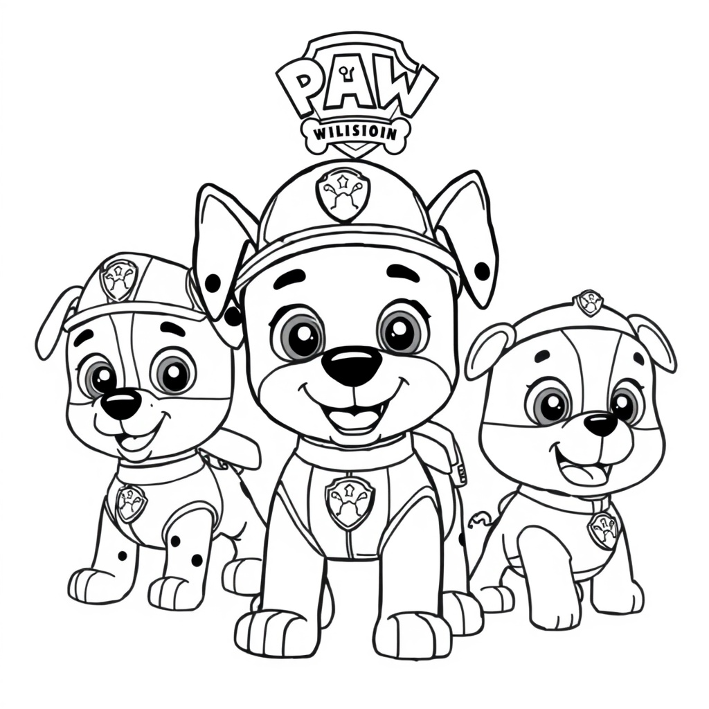 PAW Patrol Coloring Book