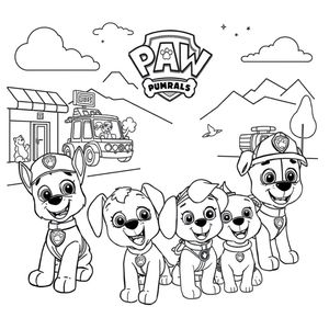 PAW Patrol Coloring Book