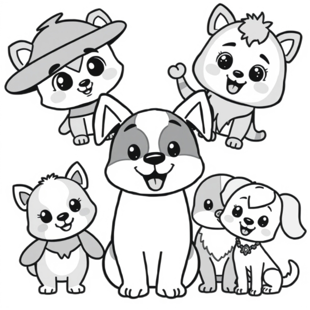 Bluey: Kolorowanka z Przygodami