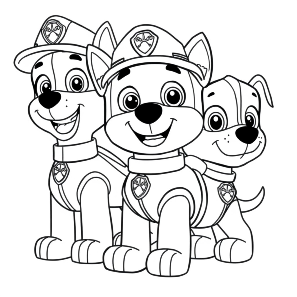 Psi Patrol - Wielka Misja Kolorowania