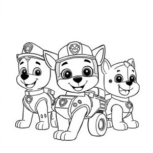PAW Patrol Coloring Book