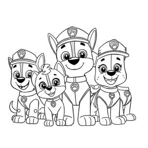 PAW Patrol Coloring Book