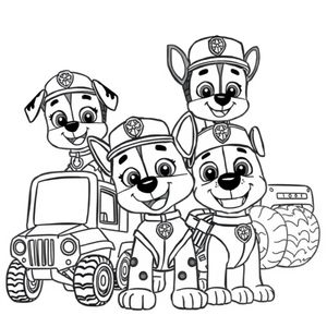 PAW Patrol Coloring Book