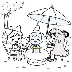 Kolorowanka Bluey: Przygody Rodziny