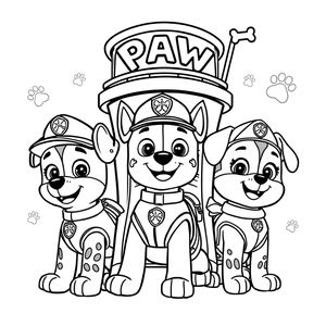 PAW Patrol Coloring Book