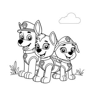PAW Patrol Coloring Book
