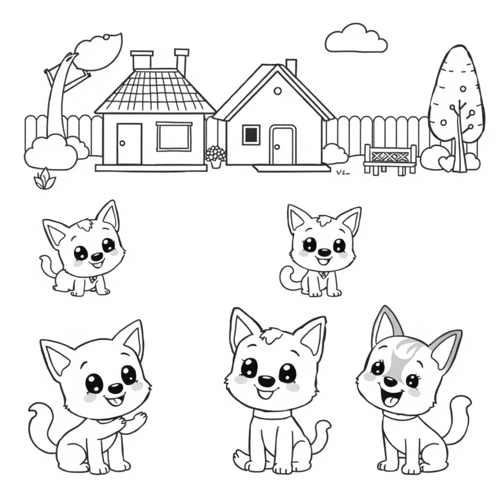 Bluey: Kolorowy Świat