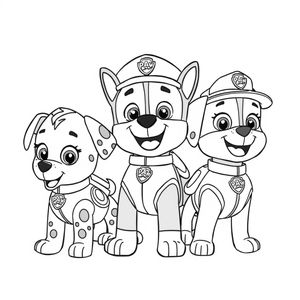 Psi Patrol - Kolorowanka Przygodowa