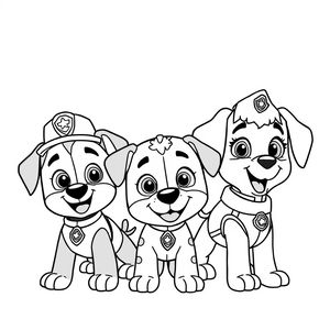 Paw Patrol Coloring Book