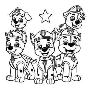 PAW Patrol Coloring Book