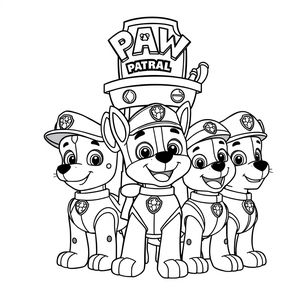 PAW Patrol Coloring Book