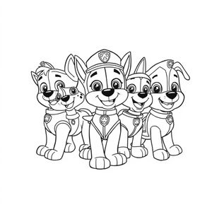 PAW Patrol Coloring Book