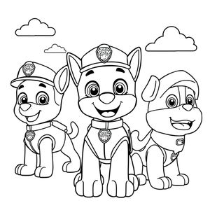 Coloring Book: PAW Patrol