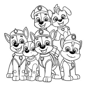 Coloring Book: PAW Patrol