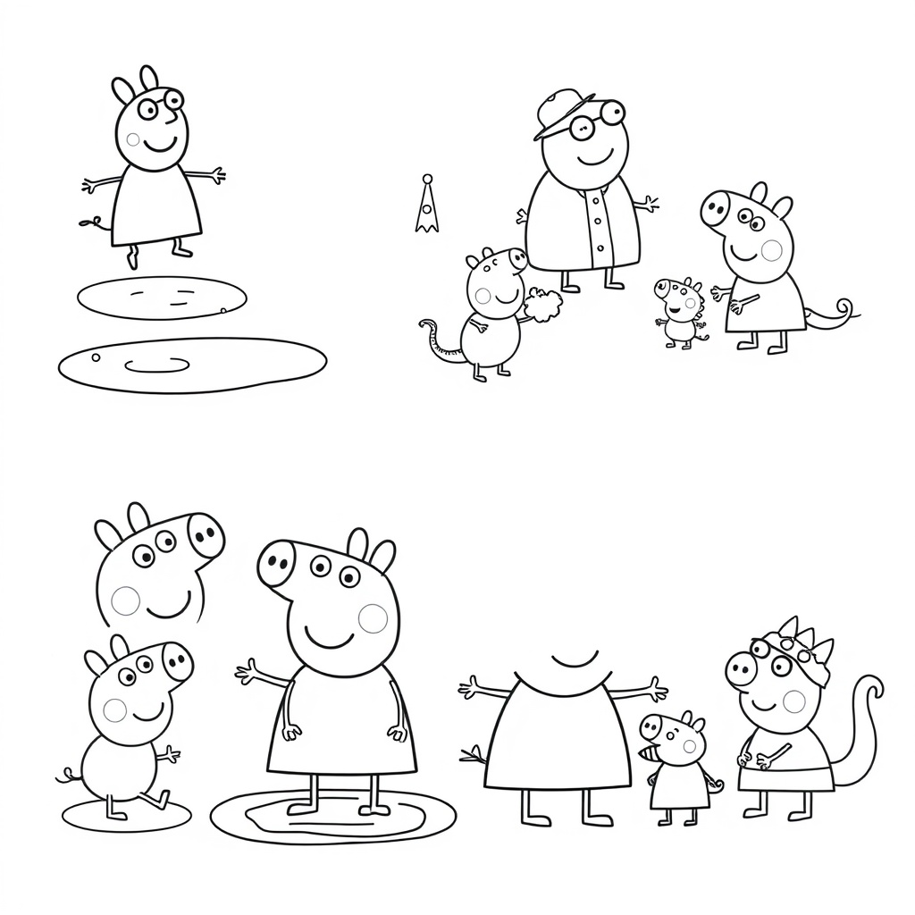 Peppa Pig: Kolorowanka Przygodowa