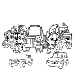 PAW Patrol Coloring Book