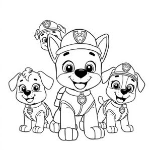 PAW Patrol Coloring Book