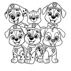 PAW Patrol Coloring Book