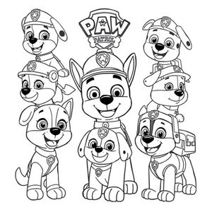 PAW Patrol Coloring Book