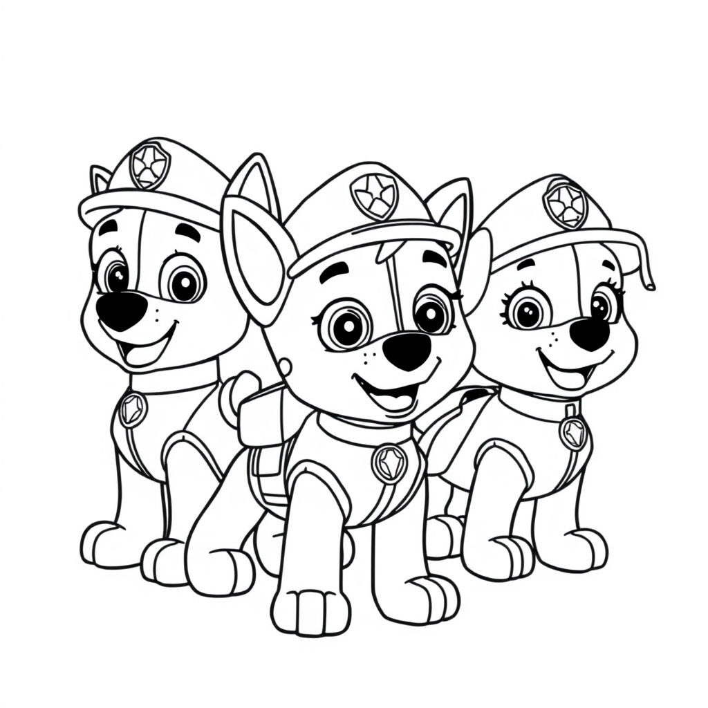 Coloring Book: PAW Patrol