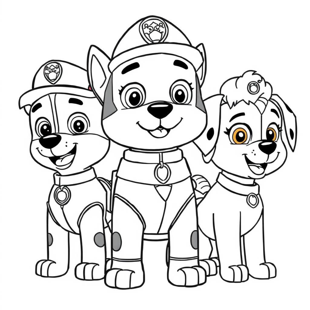 Zabawy z Psimi Patrolowcami