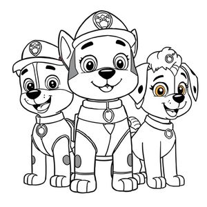 Zabawy z Psimi Patrolowcami