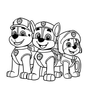 Coloring Book: PAW Patrol