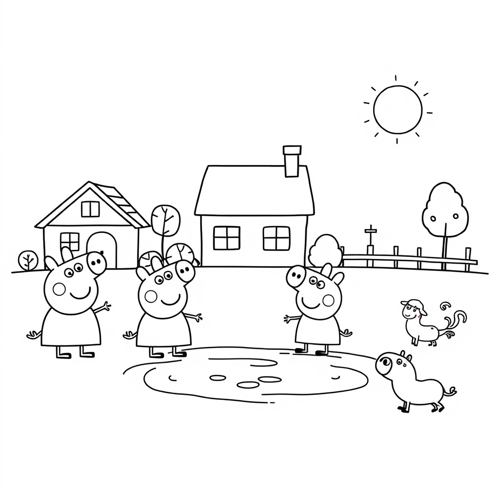 Kolorowanka z Peppą