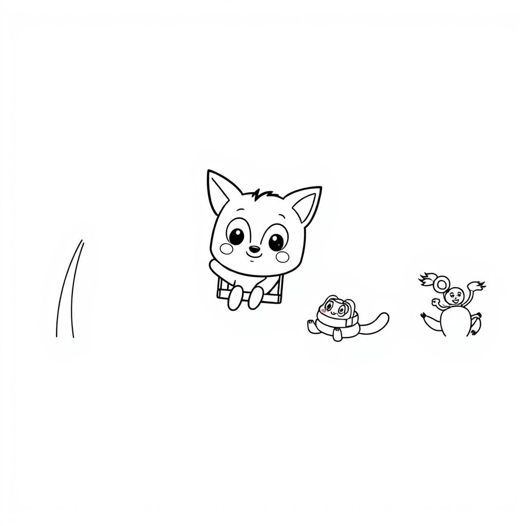 Libro para Colorear de Bluey