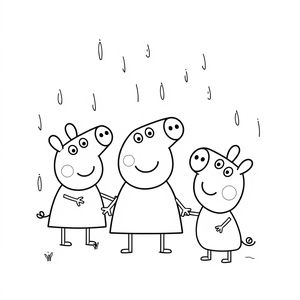 Kolorowanka Peppa Pig