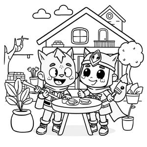 Bluey - Wielka Przygoda Kolorowania