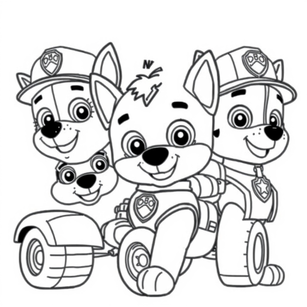 PAW Patrol Coloring Book