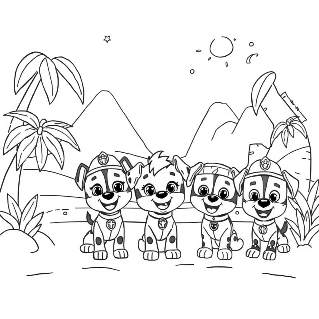 PAW Patrol Coloring Book