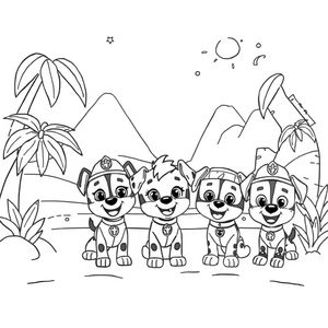 PAW Patrol Coloring Book