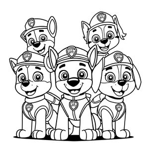 PAW Patrol Coloring Book