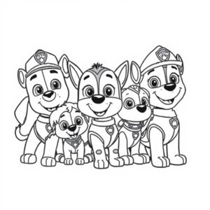 PAW Patrol Coloring Book