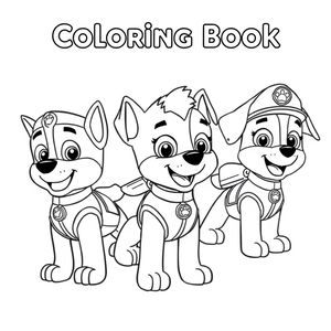 Coloring Book - PAW Patrol: Rescue Missions
