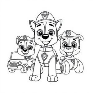 Coloring Book: PAW Patrol