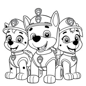 PAW Patrol Coloring Pages