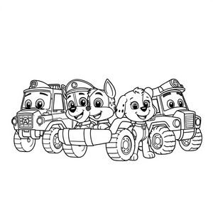 Psi Patrol Kolorowanka