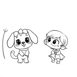 Przygody Bluey - Kolorowanka