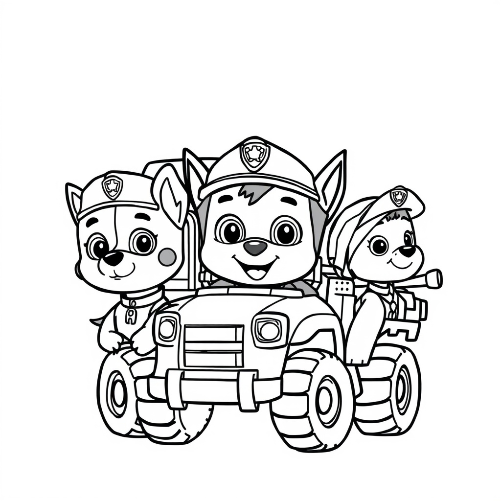 PAW Patrol Coloring Book: Rescue Missions